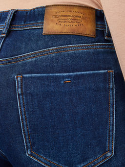 Утепленные женские джинсы зауженного кроя на флисе - Mossmore фото 10