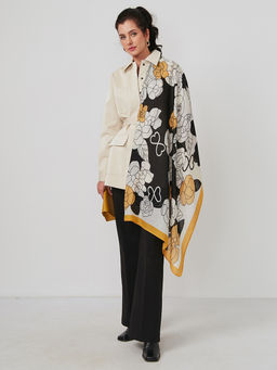 Большой, мягкий, тонкий и очень нежный двусторонний палантин - Tantino фото 2