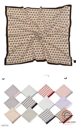 Палантин женский с принтом