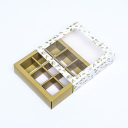 Коробка под 9 конфет с обечайкой , 23 Февраля 13,8 х 13,8 х 3,8 - UPAK LAND фото 4