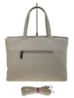 Женская сумка из искусственной кожи, цвет молочный - Greta фото 2