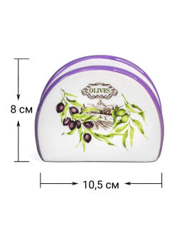 Салфетница ОЛИВКИ арт.MFK21038 /МФК/  фото 6