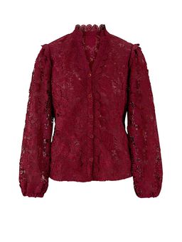 Блузка, вишневая - Heine фото 2