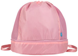 Мешок для обуви LOREX KIDS PINK 34x25x14 см, розовый, 2 отд. с отделением для обуви для де...