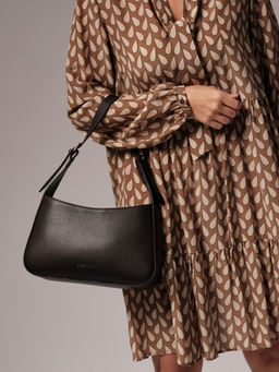 Сумка багет Deboro 31046 темно-коричневый