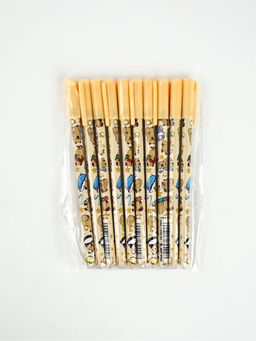 Цена за 10 шт. Ручка пластик пиши-стирай с колпачком "Капибара", синяя паста, гелевая 0,5 мм