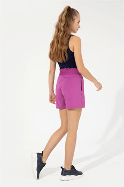 Женские фиолетовые вязаные шорты Неожиданная скидка в корзине - U.s. polo assn фото 4