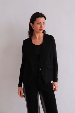 Martichelli Жилет чёрный  фото 7