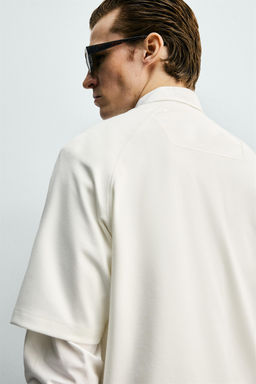INTERLOCK PIPING T-SHIRT - Zara фото 15