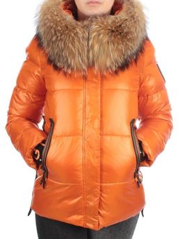 8290 ORANGE Куртка зимняя женская JARIUS (200 гр. холлофайбера) - Фабричный китай фото 2
