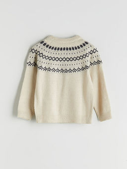 Bisiklet Yaka Erkek ?ocuk Triko Kazak