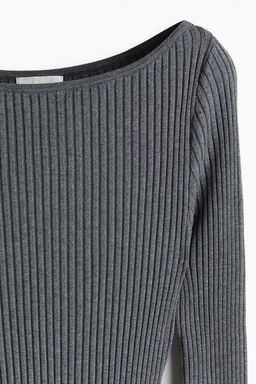 MAMA Vestido ajustado con escote barco - H&m фото 6