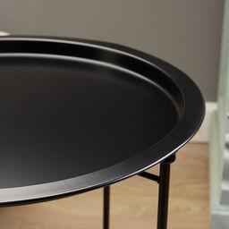 Столик журнальный «Клик Мебель», 470×470×510 мм, цвет чёрный