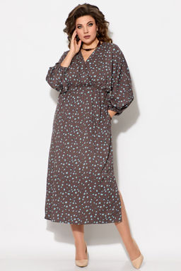 Платье FITA 1193 кофейный