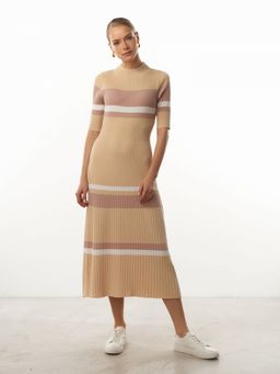 Conso/KDM 230723 - beige/powder Платье женское