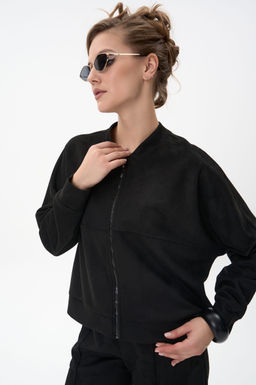 Бомбер Майли (чёрный) - Эльза фото 13