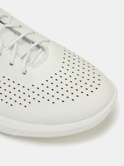 Полуботинки Ralf Ringer Sharm летние из кожи белые  фото 6