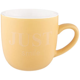 КРУЖКА JUST SMILE 410 МЛ