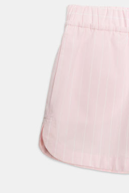 SHORTS POPEL?N RAYAS / Rosa / Blanco - Zara фото 7