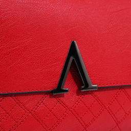 Сумка-клатч на магните, длинный ремень, цвет красный - Simaland фото 4