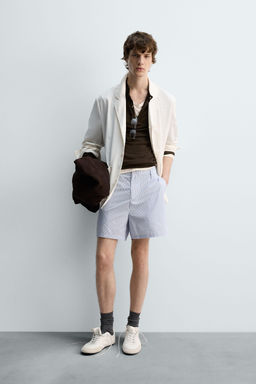 STRIPED BERMUDA SHORTS LIMITED EDITION