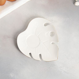 Чайная пара из керамики Love me: кружка 100 мл, блюдце 15×14 см