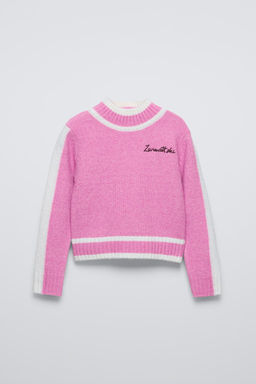 SKI COLLECTION EMBROIDERED KNIT JUMPER