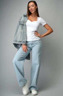 Женская футболка с глубоким вырезом Happyfox - Happy fox фото 10