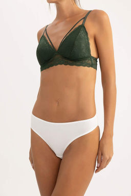 Трусики-комбинации из трех предметов с кружевными деталями Fall in Love - Defacto фото 8