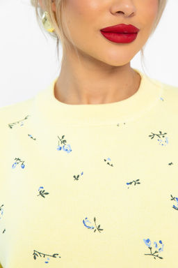 Свитер оверсайз Анита (лимонный) Б14758-1М