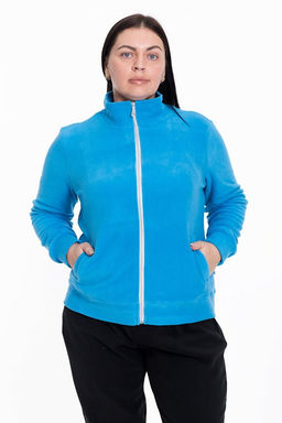 Толстовка флис М319163ВШв аквамарин