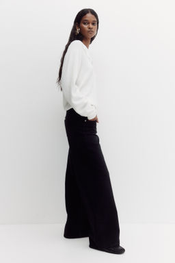 Wide Ultra High Jeans - H&m фото 7