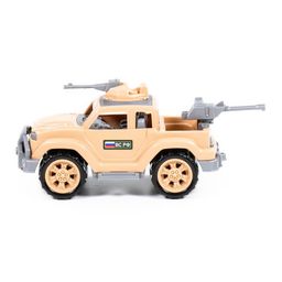 Автомобиль-пикап военный-сафари Легионер-мини с 2-мя пулемётами (в сеточке) - Полесье фото 2