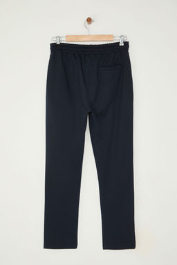 TRENDYOL MAN Ac?k Lacivert Jogger Fit Beli Bagc?kl? Dokulu Kumas Pantolon TMNSS24PL00027 - Trendyolmilla фото 10
