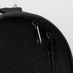 Сумка-переноска каркасная Играющие котики, размер S, 37,5 х 17 х 22 см, голубая - Пижон фото 4