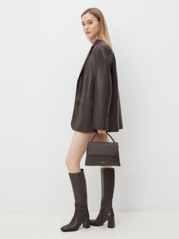 Женская сумка с ручкой TAMARIS Артикул 4476208, темно-коричневый - Calzetti фото 2