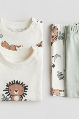 Pack de 2 pijamas de algod?n - H&m фото 2