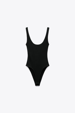 RIBBED BODYSUIT - Zara фото 21