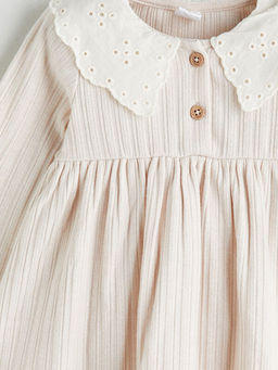 Bebe Yaka K?z ?ocuk Elbise