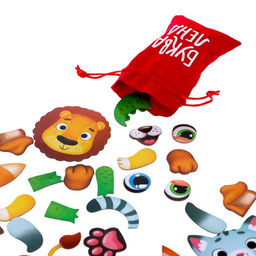 Книжка- игрушка Магнитные чудики - Буква-ленд фото 6