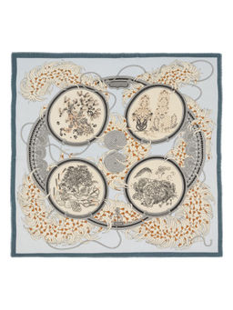 Платок жен. виск+шерсть 130х130 LSZ33-631-11