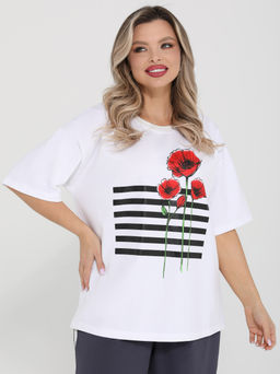 Футболка 95% хлопок, 5% эластан - Dora фото 23