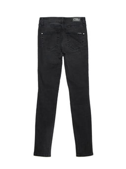 CONTE Моделирующие eco-friendly джинсы skinny со средней посадкой CON-150 washed black - Conte elegant фото 4