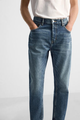SLIM CROPPED-FIT JEANS - Zara фото 12