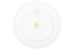 Тарелка декор. 20*20*2 см "Букет пионов" круг + крючок + подставка