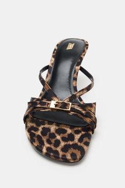 SANDALIA TAC?N ESTAMPADA / Leopardo - Zara фото 5