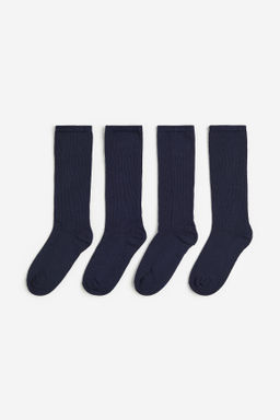 Pack de 4 calcetines escolares a la rodilla - H&m фото 4
