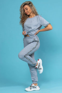 Костюм женский, цвет серый