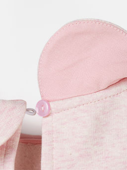 Свитшот Розовый меланж утепленный - Bungly фото 4