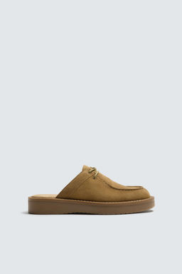 ZUECO PIEL / Beige - Zara фото 4